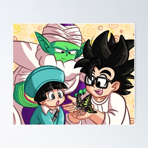 Poster pan and goku dragon ball manga dbz(42x60cmb) price in