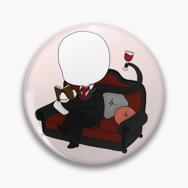 Item preview, creepypasta slenderman chibi designed and sold by EveryCuteThings.
