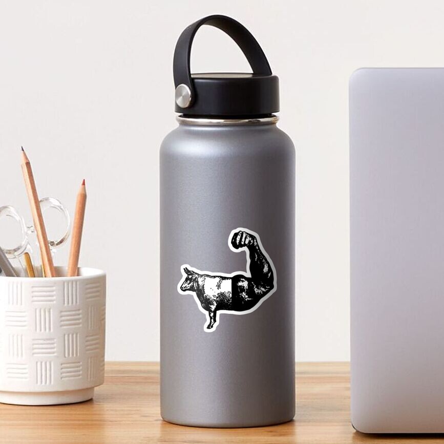 Strong as an Ox Sticker by In-Situ | Redbubble