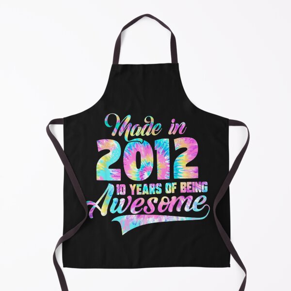 Item preview, Tie-Dye Made In 2012 10 Year Of Being Awesome 10 Birthday designed and sold by alanxgoldberger.