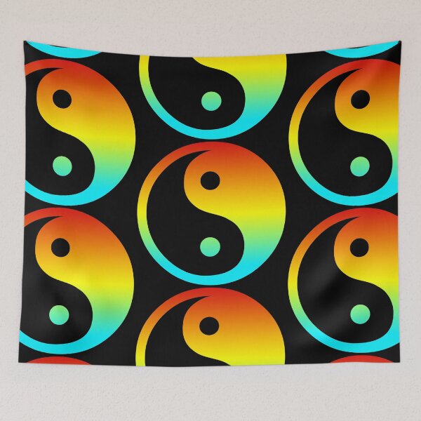 Item preview, Colorful Yin and Yang symbol designed and sold by Smaragdas.