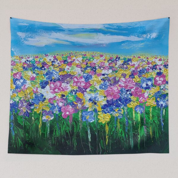 Item preview, Summer Field of Flowers designed and sold by Maria Phillips.