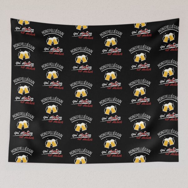 Item preview, Montpellier beer lover men's gift designed and sold by RomualdGR.