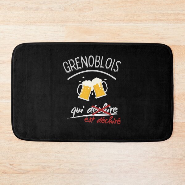 Item preview, Grenoble beer lover men's gift designed and sold by RomualdGR.