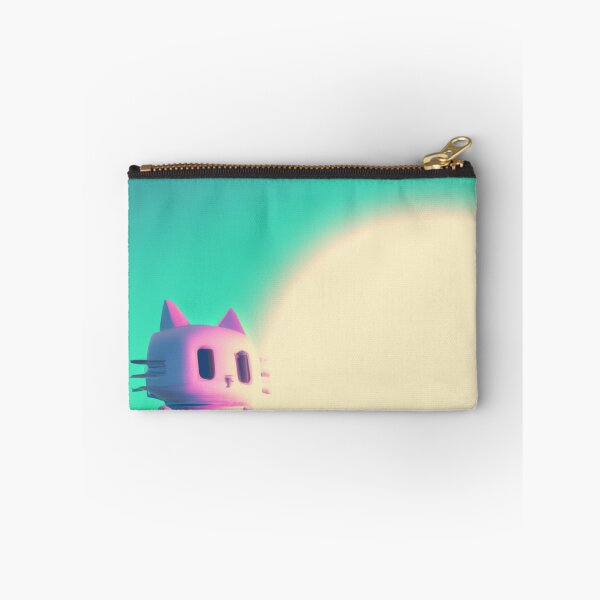 Item preview, vaporwave retro robocat designed and sold by LeviTheOtaku.