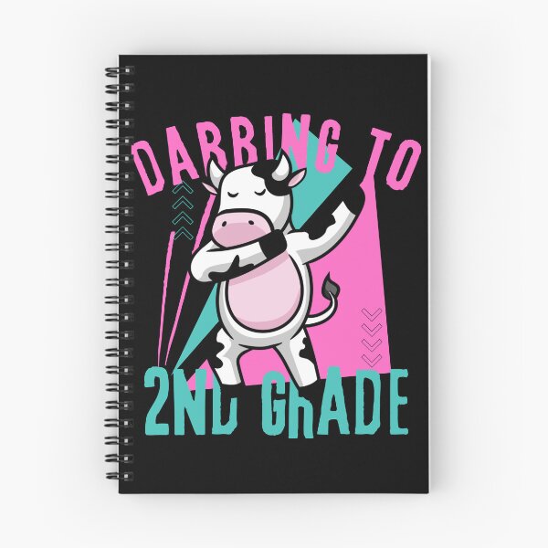 Item preview, Dabbing to 2nd grade funny cow designed and sold by reka88.