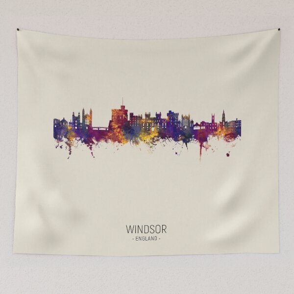 Item preview, Windsor England Skyline designed and sold by ArtPrints.