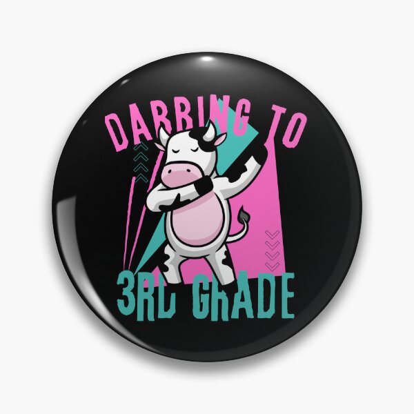 Item preview, Dabbing to 3rd grade funny cow designed and sold by reka88.