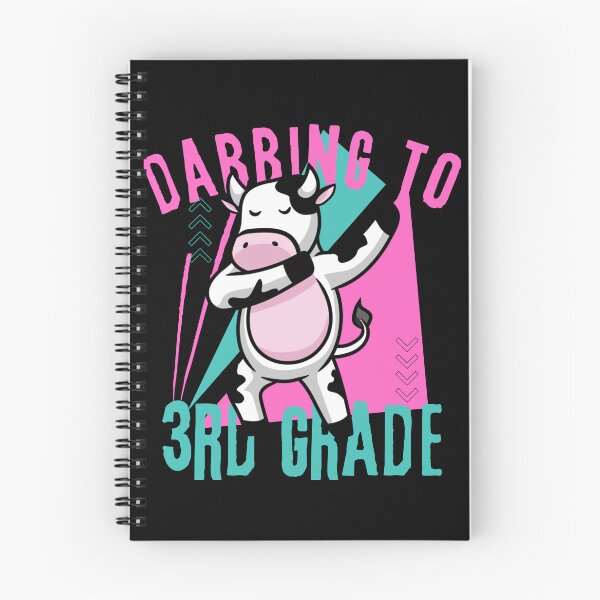 Item preview, Dabbing to 3rd grade funny cow designed and sold by reka88.