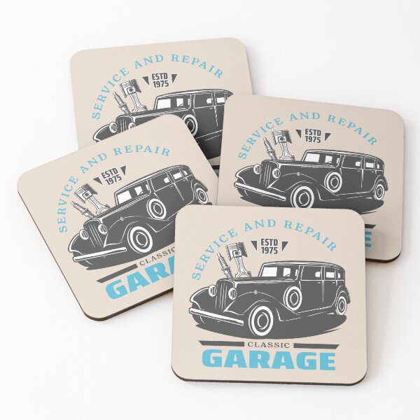 Item preview, Service and Repair Classic Garage - A theme featuring a classic car and the slogan Service and Repair Classic Garage designed and sold by velisani.