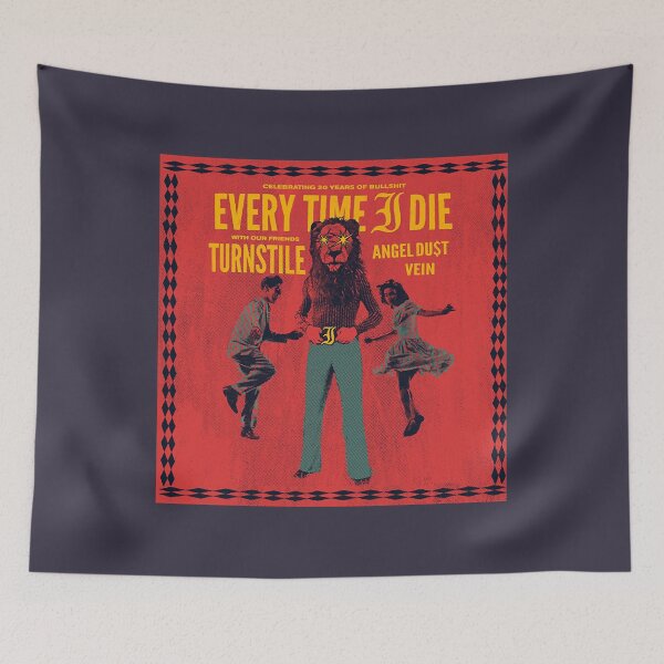 Item preview, For Men Women Every Time I Die Retro Wave designed and sold by Dominickpalacio.