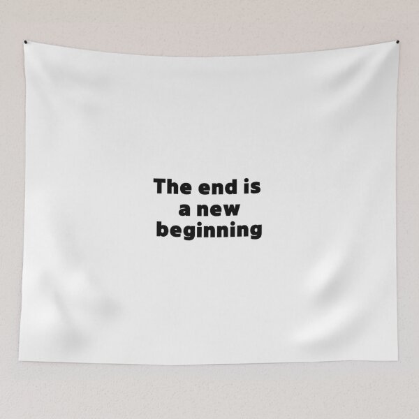 Item preview, The end is a new beginning designed and sold by jaeking33.