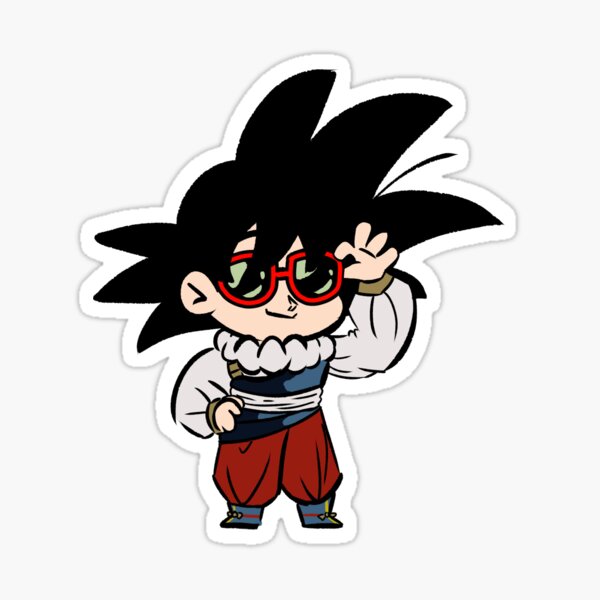 Sticker Mural Dragon Ball GT Goku Vegeta - Saiyan-Boutik