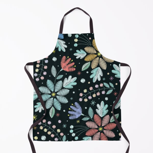 Item preview, Traditional Embroidery Look Floral Design designed and sold by Divine Ease.