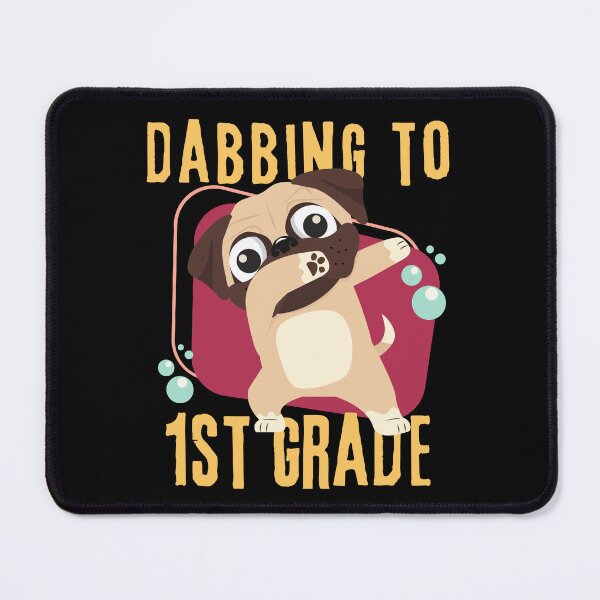 Item preview, Dabbing to first grade cute dog designed and sold by reka88.