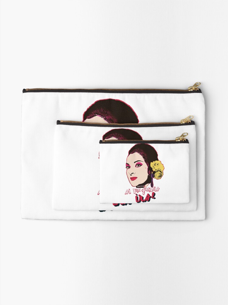 Imagen 2 de 4, Bolsos de mano con la obra Lola Flores Si me queréis irse PopArt, diseñada y vendida por danimota.