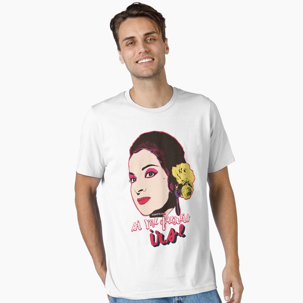 Vista previa del artículo con la obra «Camiseta esencial», diseñado y vendido por danimota.
