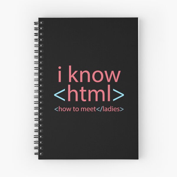 Item preview, I Know HTML (How to Meet Ladies) designed and sold by Andantino.