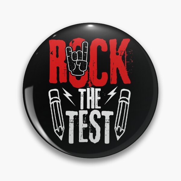 Item preview, Rock The Test Funny Test Day Rock Metal Teacher Student  designed and sold by Bemumd-art.