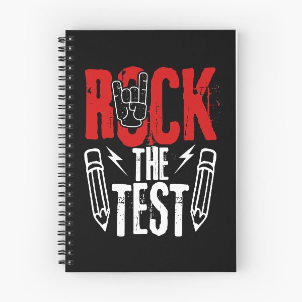 Item preview, Rock The Test Funny Test Day Rock Metal Teacher Student  designed and sold by Bemumd-art.