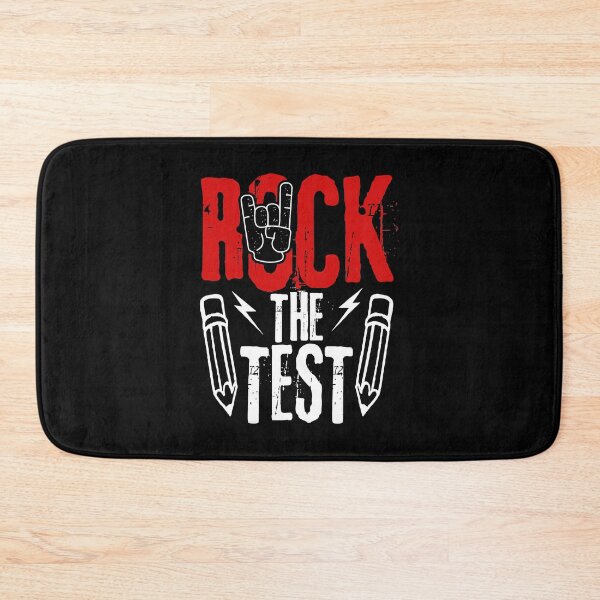 Item preview, Rock The Test Día de prueba divertido Rock Metal Profesor Estudiante designed and sold by Bemumd-art.