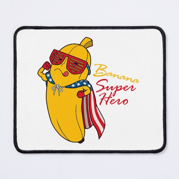 Item preview, Banana super hero cartoon designed and sold by fekraart.