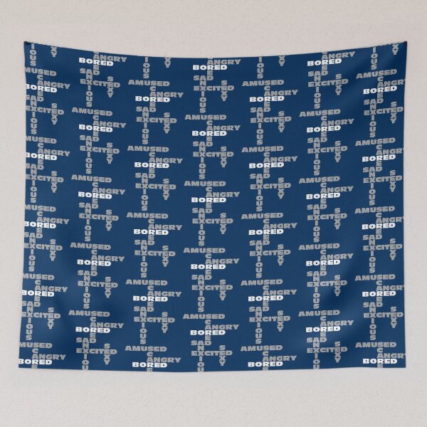 Item preview, Westworld Emotions Crossword Shirt - Bored   designed and sold by TAMMY-BOUTIQUE.