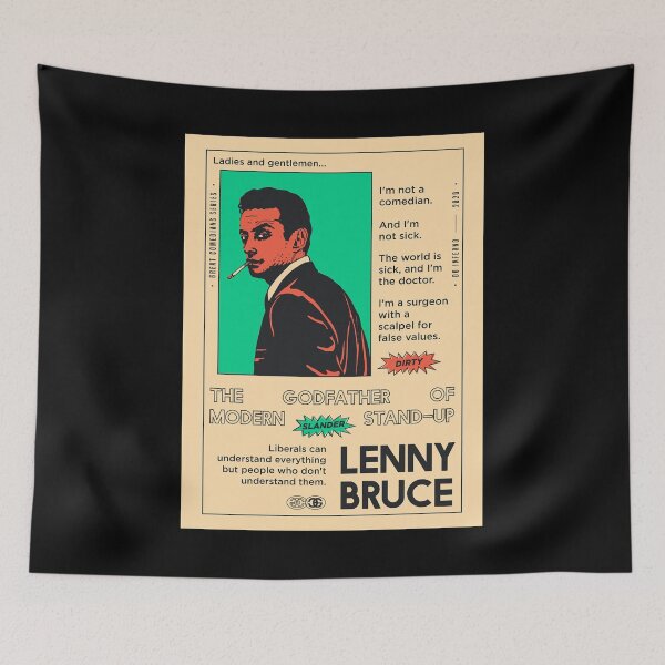 Item preview, Lover Gift Long Sleeve Lenny Bruce Awesome For Music Fan designed and sold by JackFinestein.