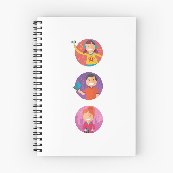 Item preview, Family with gadgets designed and sold by amanmana.