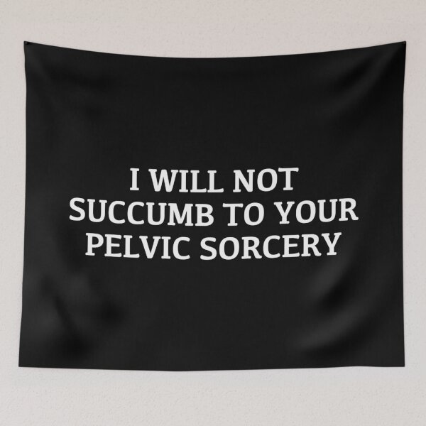 Item preview, Pelvic Sorcery White Text 61, Hot Trend, Amazing Idea designed and sold by YehorStore.