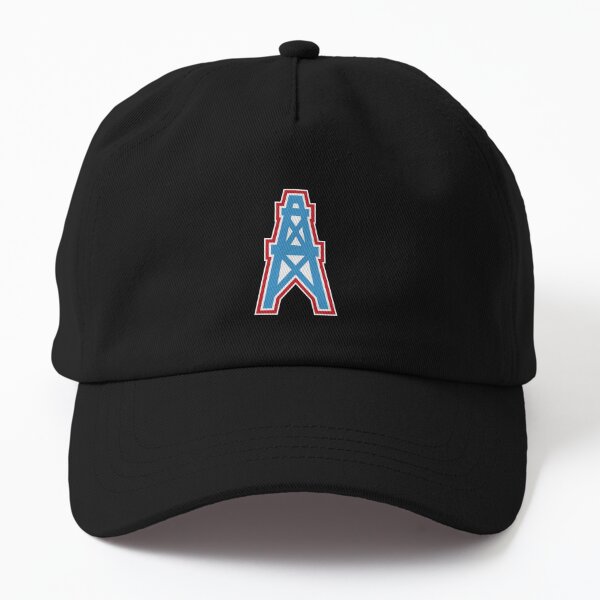 NFL, Accessories, Vintage Team Nfl Houston Oilers Logo Baby Blue Red  Snapback Hat Cap Boys Youth