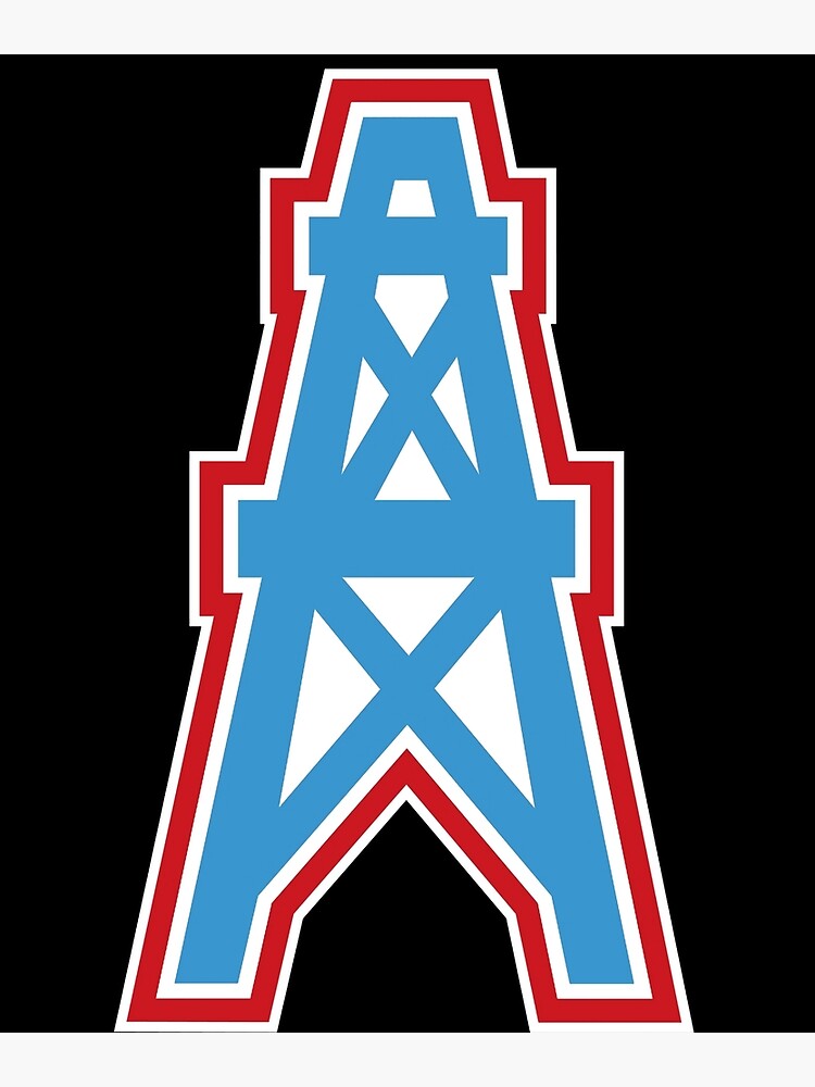 "Houston Oilers Logo" Poster for Sale by velvelatri Redbubble