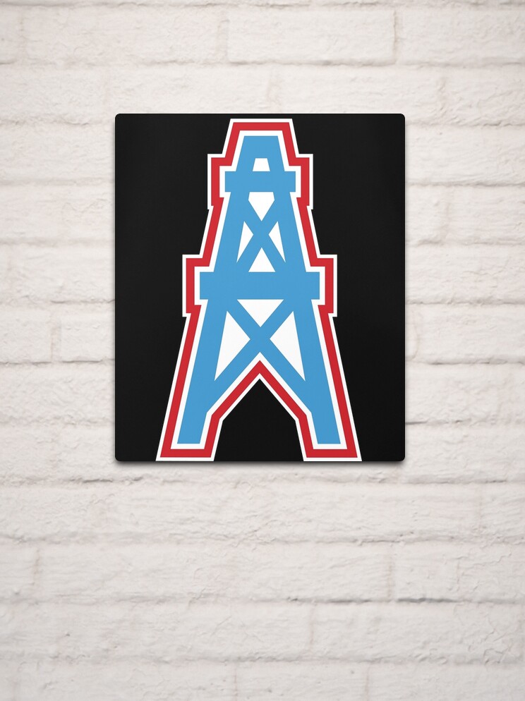 Houston Oilers Logo Metal Print for Sale by velvelatri