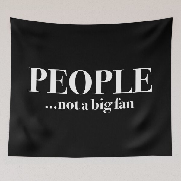 Item preview, People Not A Big Fan Funny Introvert 46 Casual, Hot Trend, Amazing Idea designed and sold by YehorStore.