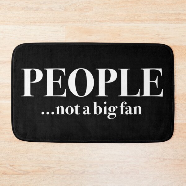 Item preview, People Not A Big Fan Funny Introvert 46 Casual, Hot Trend, Amazing Idea designed and sold by YehorStore.