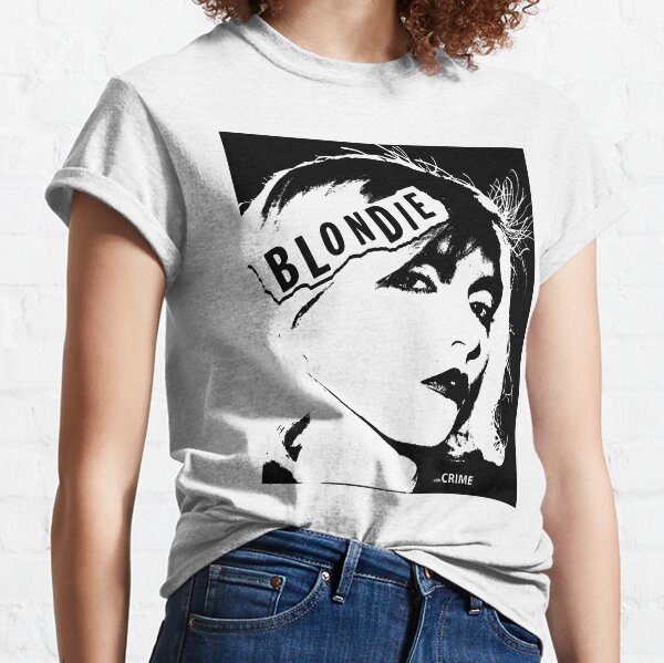 Shop Retro Blondie Band Shirt, Pretty Attitude, Rock Clothing