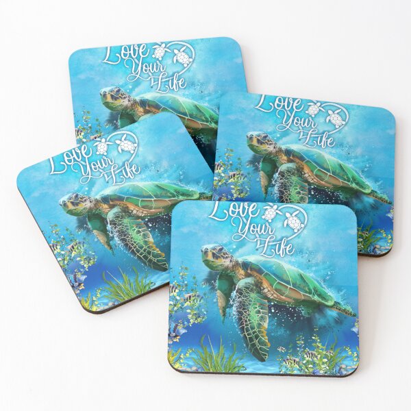 Item preview, Turtle Love Your Life Art In The Heart Of The Ocean designed and sold by MAGLOFF12.