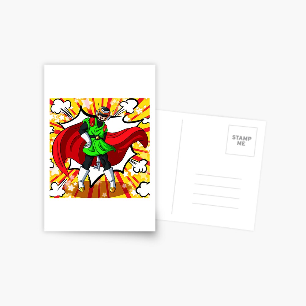 The Great Saiyaman! (he doin a jojo pose) Greeting Card for Sale by  thebirdy74