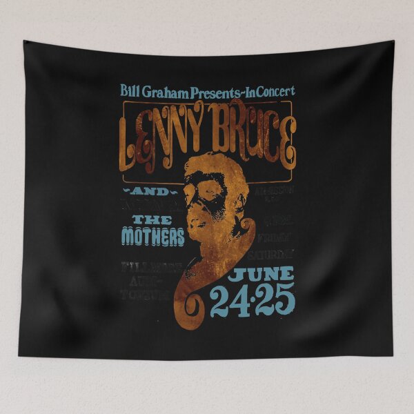 Item preview, Funny Gifts Lenny Bruce Poster In Concert Vintage Photograp designed and sold by JackFinestein.