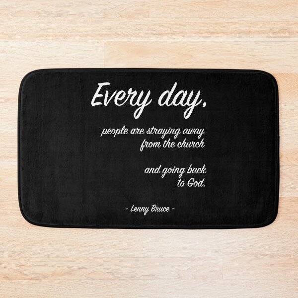 Item preview, Funny Graphic Gift Band Lenny Bruce Quote Retro Wave designed and sold by JackFinestein.