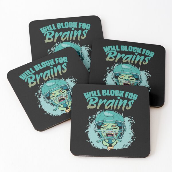 Item preview, Will Block For Food Funny Football Humor For Zombie Fanatics designed and sold by Nessshirts.