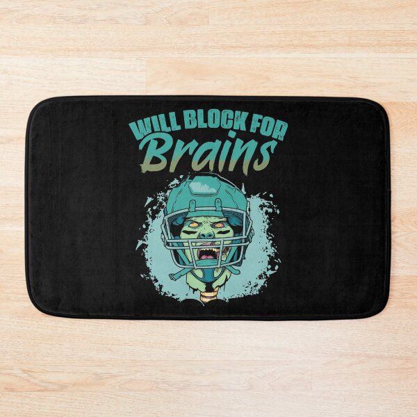 Item preview, Will Block For Food Funny Football Humor For Zombie Fanatics designed and sold by Nessshirts.