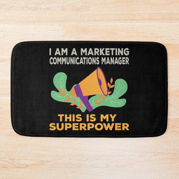 Item preview, I am a marketing communications manager this is my superpower, funny superpower lovers, job, humor, joke, meme, superhero worker designed and sold by SGS-.