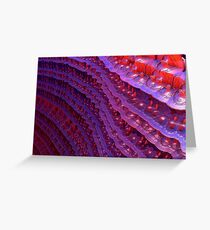 Ruffled Canyon (view large) Greeting Card