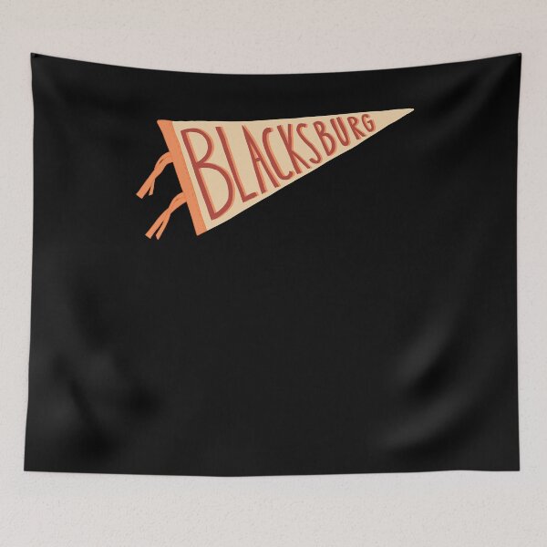 Item preview, Awesome First Day Vintage Blacksburg Pennant Flag Awesome Since designed and sold by BetsyhillArts.