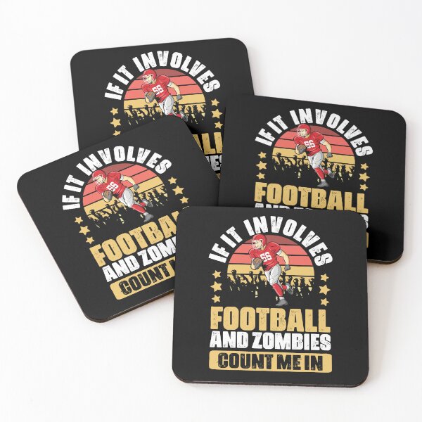 Item preview, If It Involves Funny Football Game Humor For Zombie Fanatics designed and sold by Nessshirts.