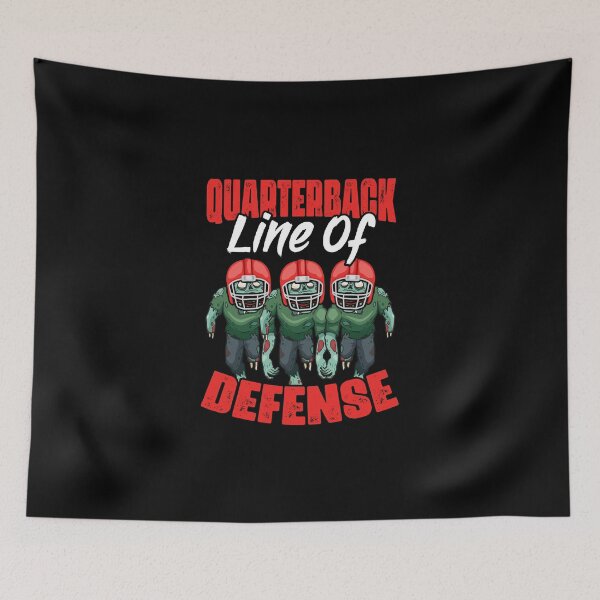 Item preview, Funny Football Linemen Humor For A Zombie Apocalypse Fanatic designed and sold by Nessshirts.
