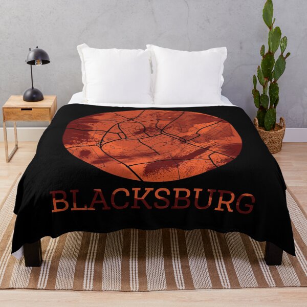 Item preview, Best Boys Girls Blacksburg Map Maroon And Orange Cute Photographic designed and sold by BetsyhillArts.