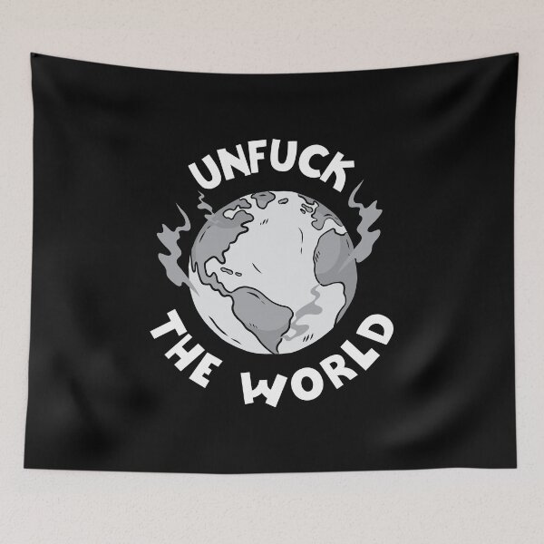 Item preview, Unfuck The World Save The Elephants Earth Day 2021 Gifts designed and sold by haselshirt.