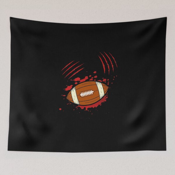 Item preview, American Football Game Horror For Zombie Apocalypse Fanatics designed and sold by Nessshirts.